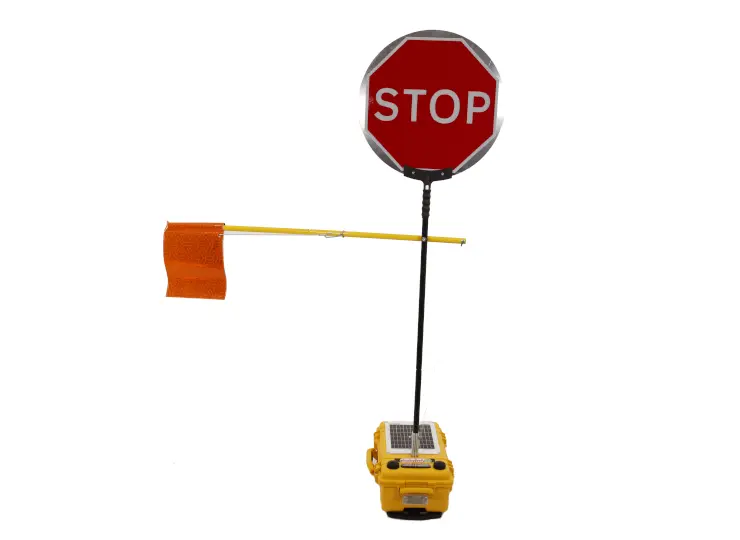 INSTABOOM™ Flagger - The UK's First Solar Micro-Barrier