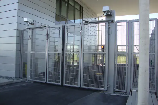 bi fold gates.