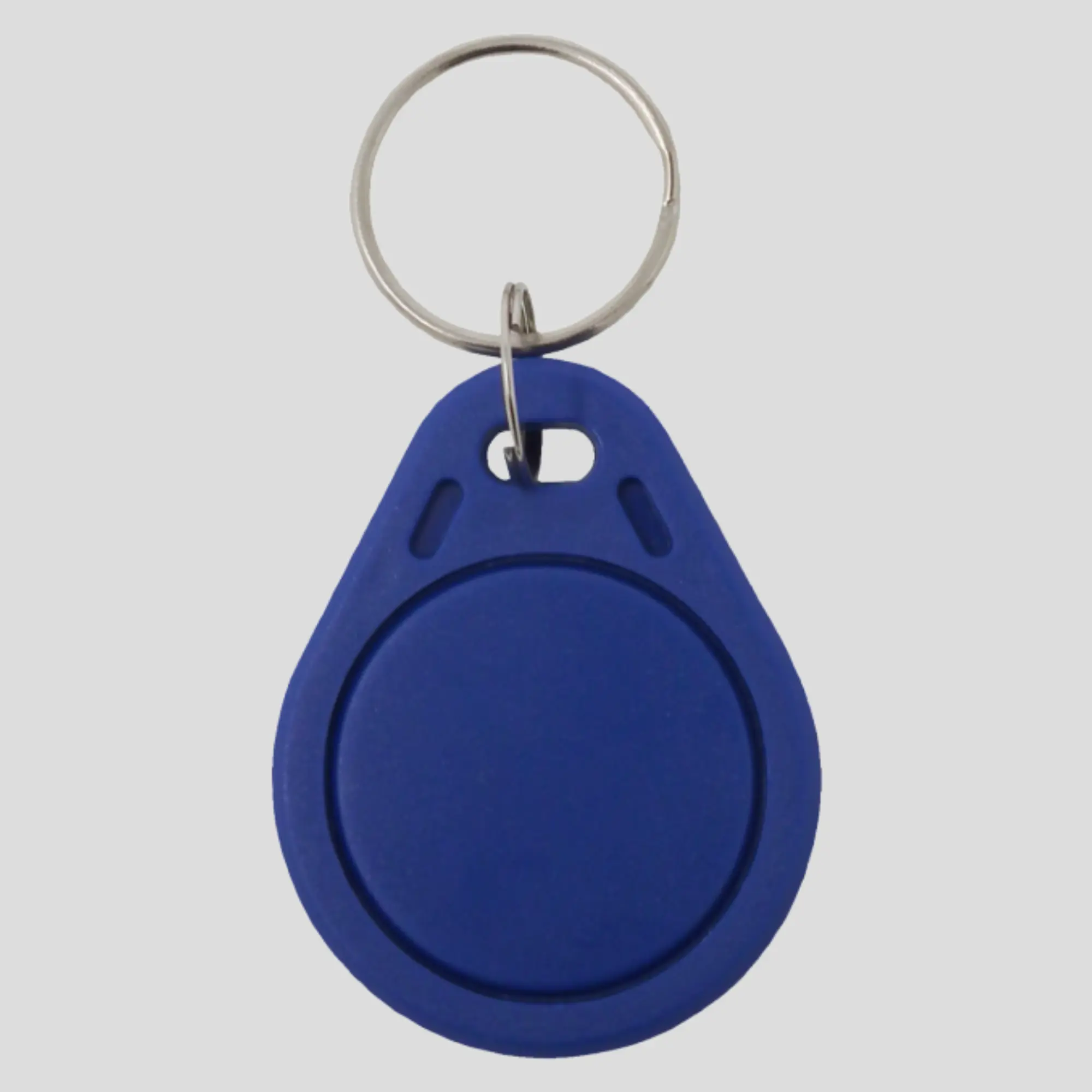 Keychain prox tag swipe card to scan entry and exit.